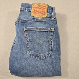 Levi's 511 Jeans Men's Size 32x32 Slim Fit Flex Blue Denim Zip Fly 5-pocket